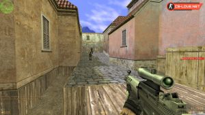 Игра на карте de_inferno в КС 1.6 Carbon