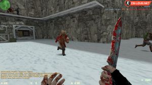 нож в КС 1.6 Zombie
